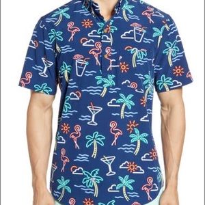 Chubbies One Man Short Sleeve Popover Shirt
